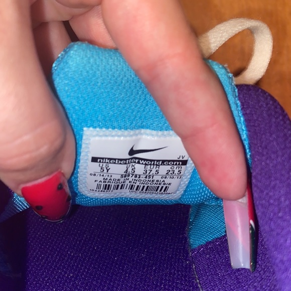 LIKE NEW- NIKE DUAL FUSION RUN 2 ~ WOMENS SIZE 6.5 (5Y) - Picture 7 of 9